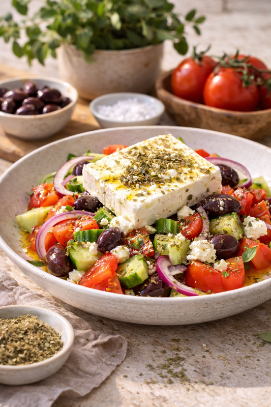 Horiatiki - Original griechischer Bauernsalat
