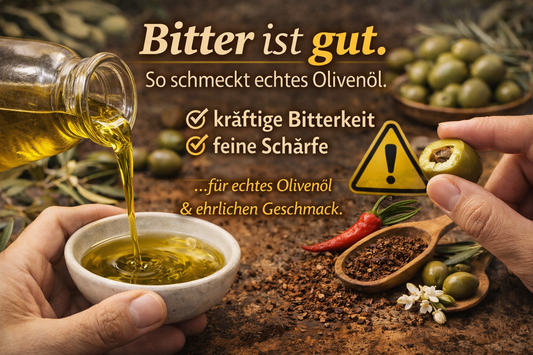 B - Bitterkeit im Olivenöl
