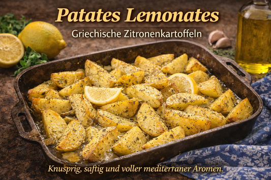 Patates Lemonates - griechische Zitronenkartoffeln
