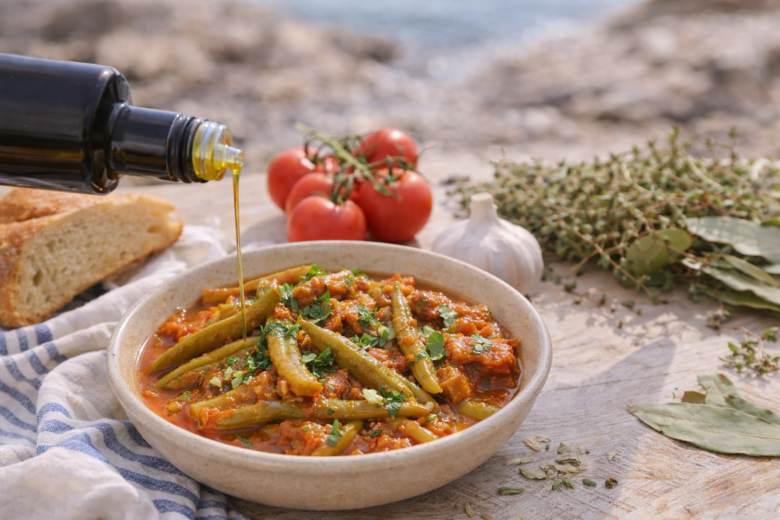 Fasolakia Ledera Rezept