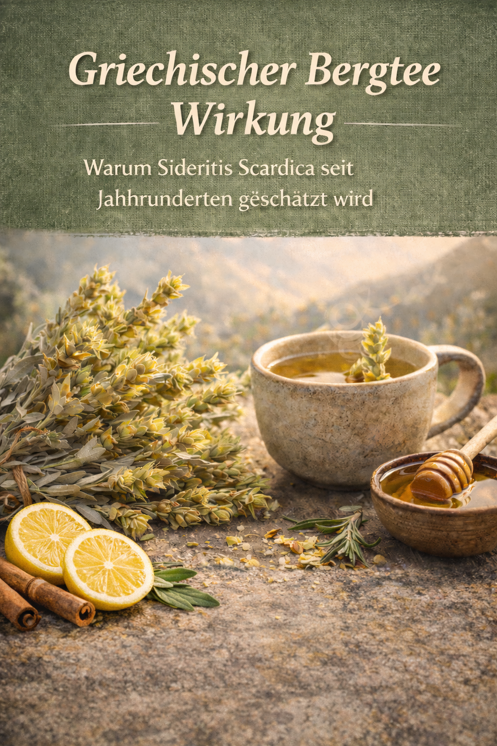 Griechischer Bergtee Wirkung