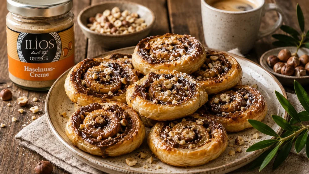 rezept blätterteigschnecken mit haselnusscreme blätterteigschnecken mit haselnusscreme rezept