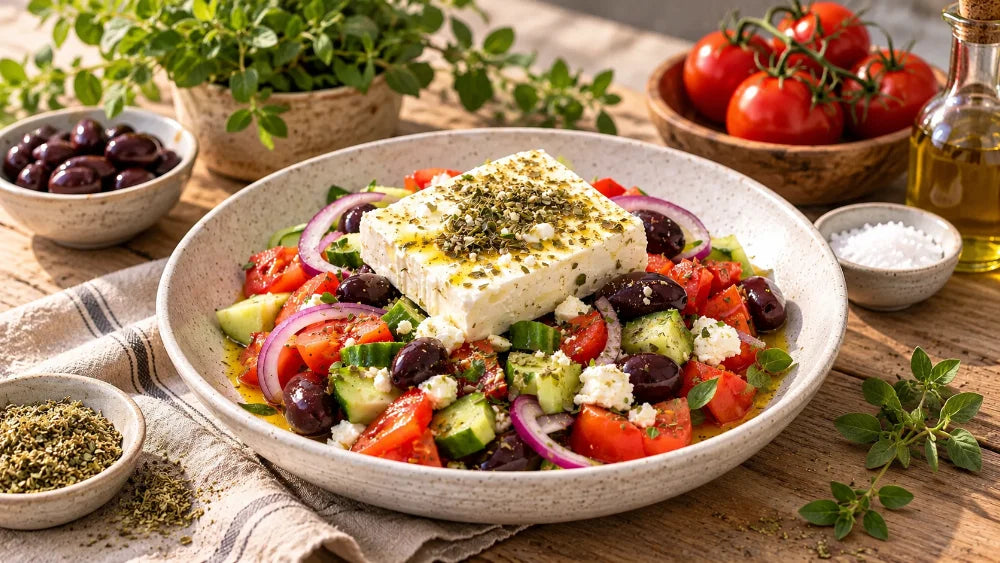 rezept horiatiki – original griechischer bauernsalat horiatiki original griechischer bauernsalat rezept