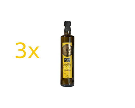 ILIOS Extra natives Olivenöl Dreier Paket (3 Flaschen à 750ml)