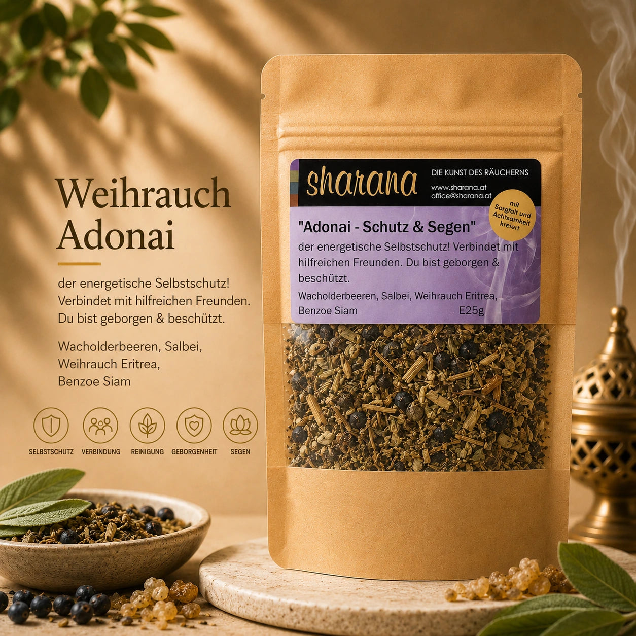 Räuchermischung I Klarheit & Schutz (Nachfüllpack)