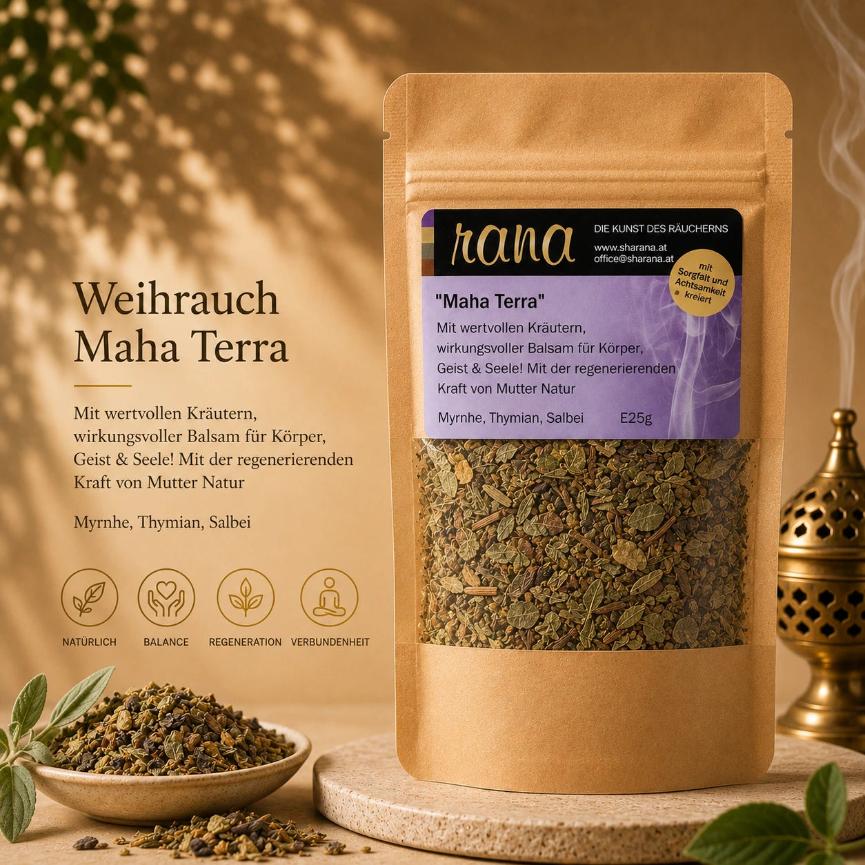 Räuchermischung II Geborgenheit & Frieden (Nachfüllpack)