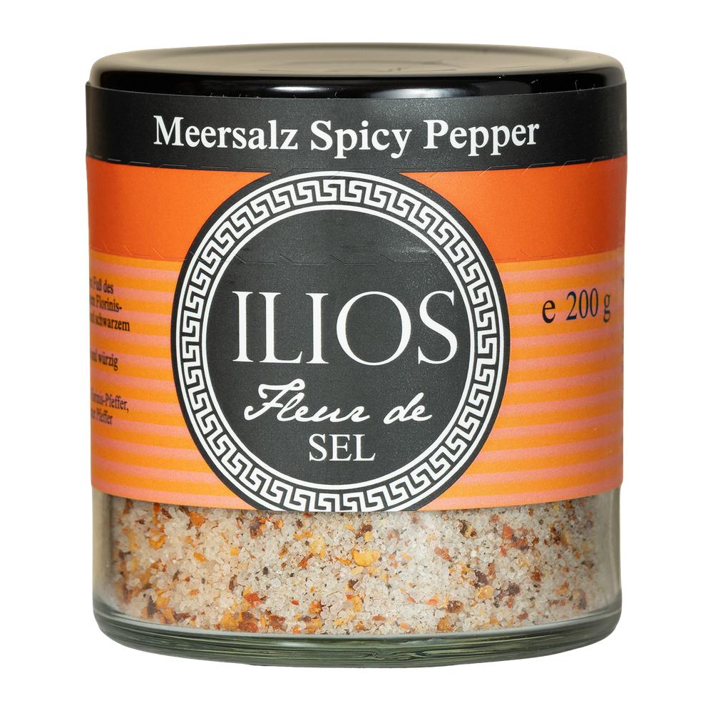 Fleur de Sel Spicy Pepper fein