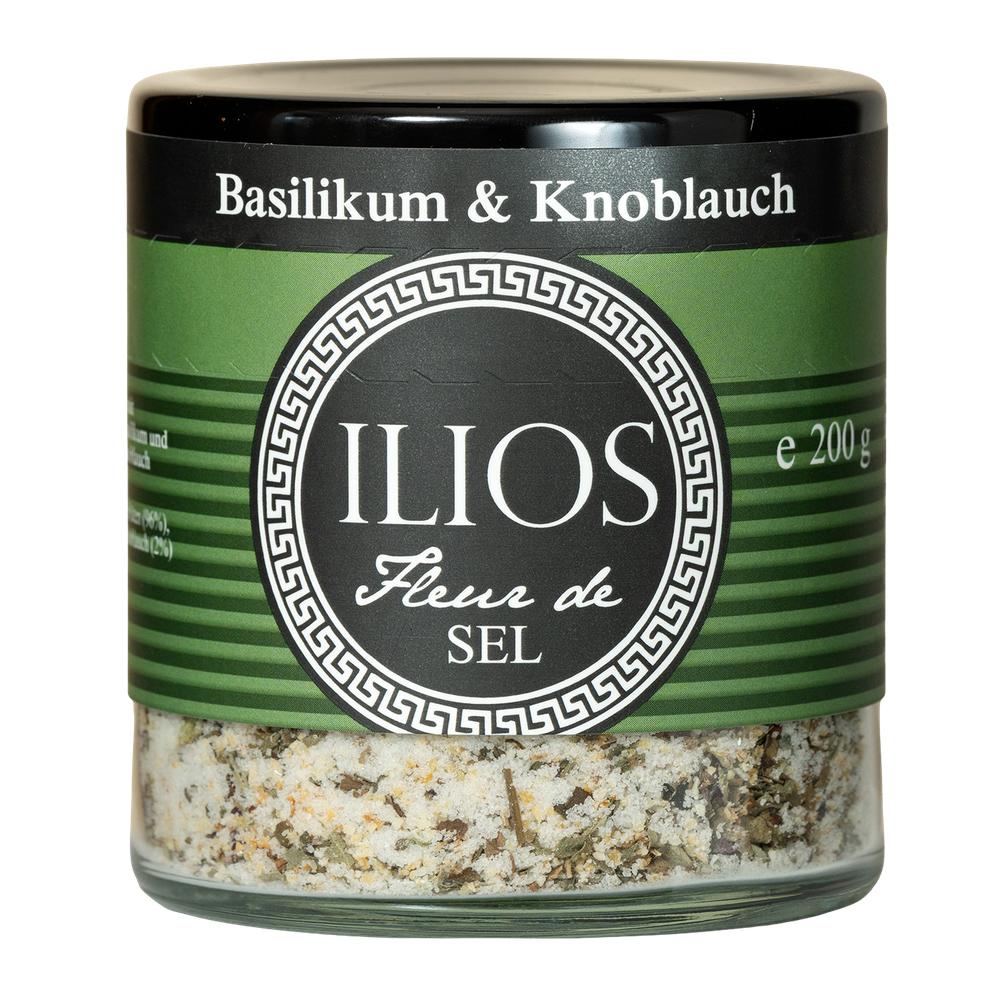 Fleur de Sel Basilikum & Knoblauch fein