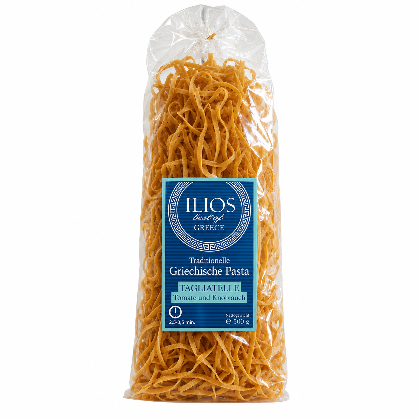Pasta Foloi Tagliatelle mit Tomaten und Knoblauch