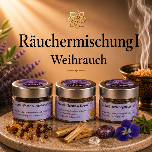 Räuchermischung I Klarheit & Schutz (Glas)