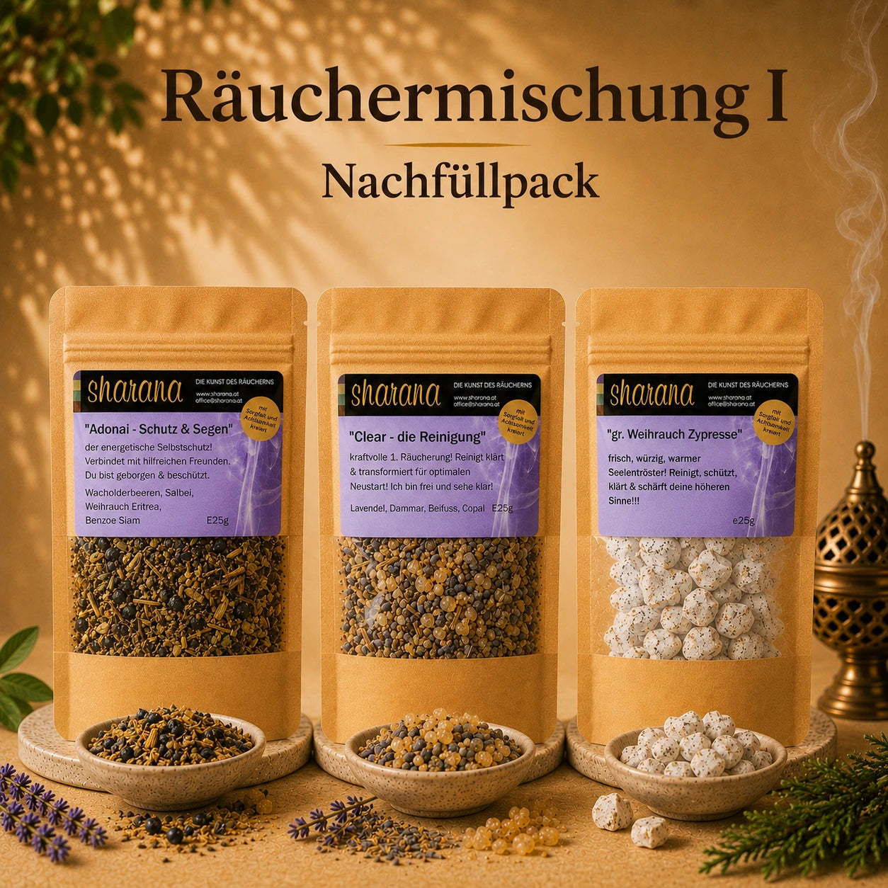 Räuchermischung I Klarheit & Schutz (Nachfüllpack)