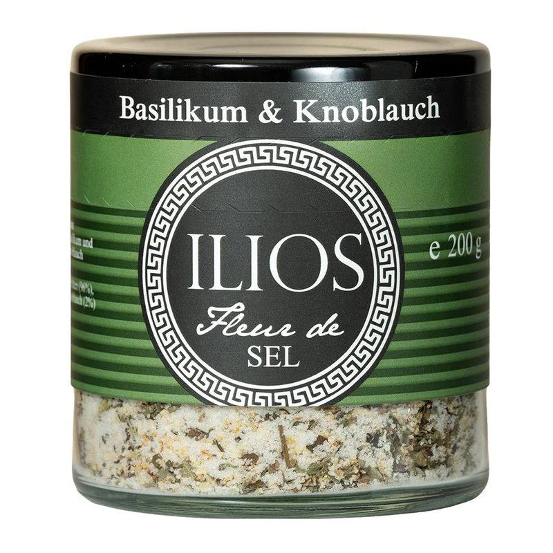 Fleur de Sel Basilikum Knoblauch