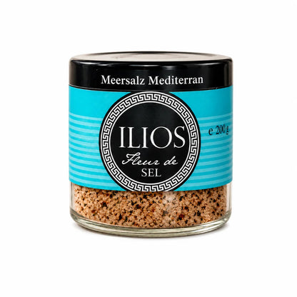 fleur de sel mediterrane meersalzmischung 200g fleur de sel mediterrane meersalzmischung fein im glas
