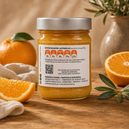 griechische marmelade orangenmarmelade ohne zuckerzusatz 240g im glas orangenmarmelade kaufen
