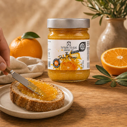 griechische marmelade orangenmarmelade ohne zuckerzusatz 240g im glas orangenmarmelade kaufen