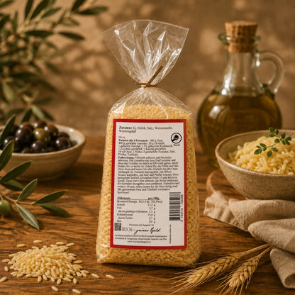 griechische reisnudeln orzo handgemachte kritharaki nudeln aus griechenland 500 g orzo kaufen