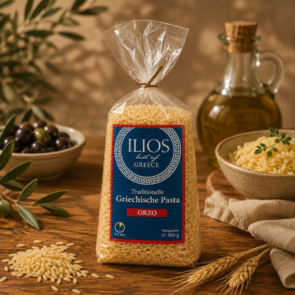 griechische reisnudeln orzo handgemachte kritharaki nudeln aus griechenland 500 g orzo kaufen