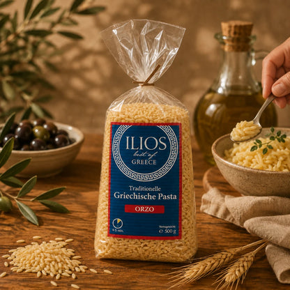 griechische reisnudeln orzo handgemachte kritharaki nudeln aus griechenland 500 g orzo kaufen