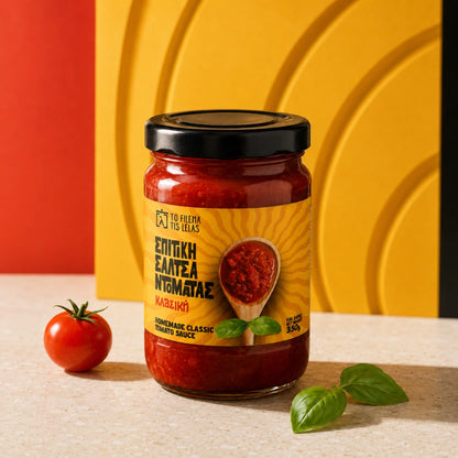 griechische tomatensauce handgemachte tomatensauce mit basilikum 350 g tomatensauce kaufen