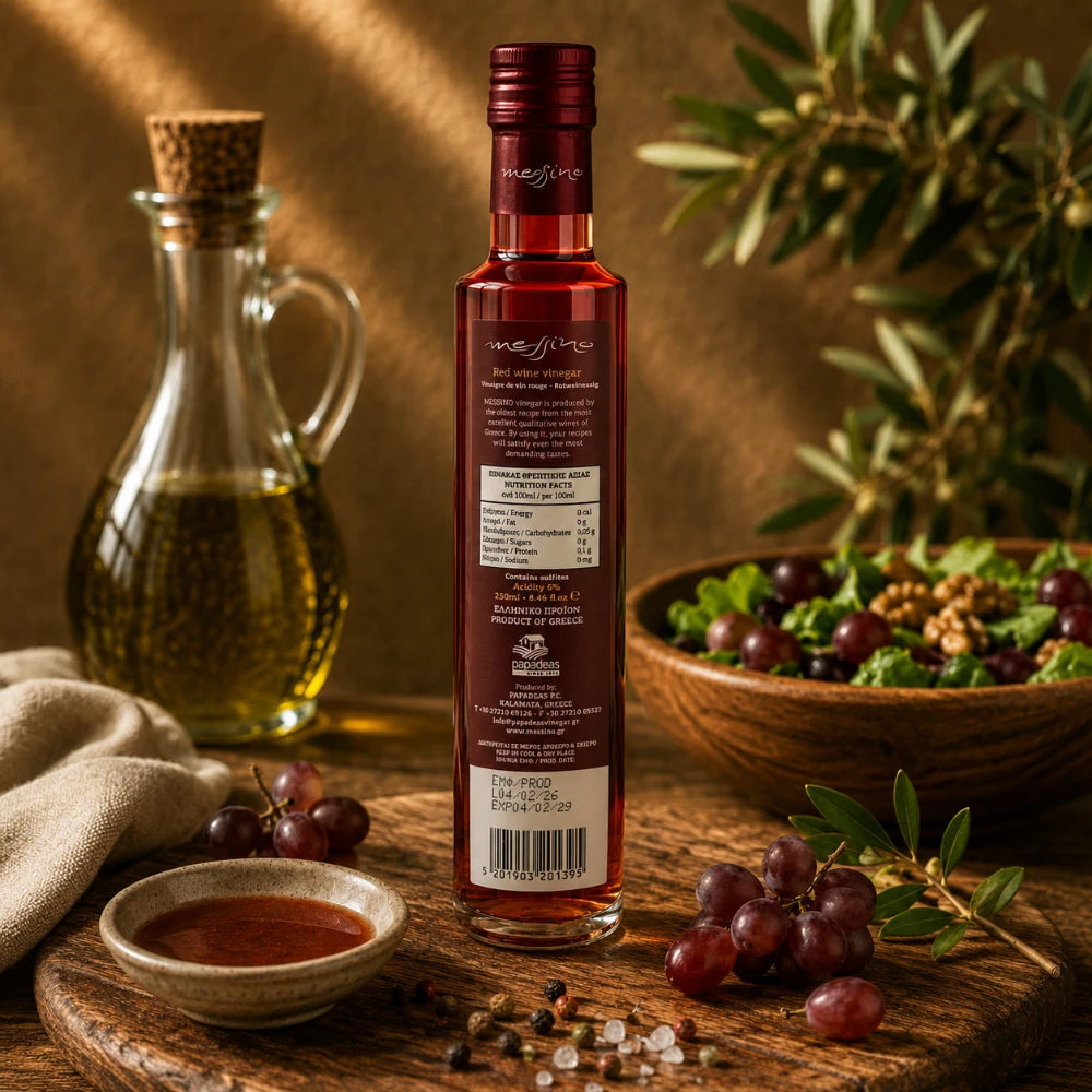 griechischer essig rotweinessig aus kalamata 250 ml essig kaufen