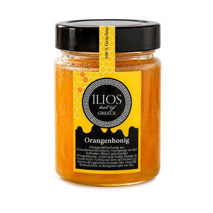 griechischer honig orangenblütenhonig 480g im glas orangenhonig kaufen