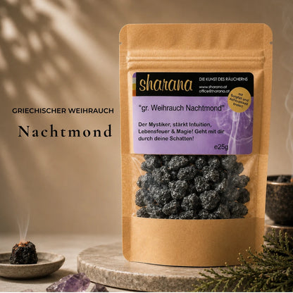 griechischer weihrauch nachfüllpack nachtmond weihrauch magisch & emotional reinigend 25 g griechischer weihrauch nachfüllpack kaufen