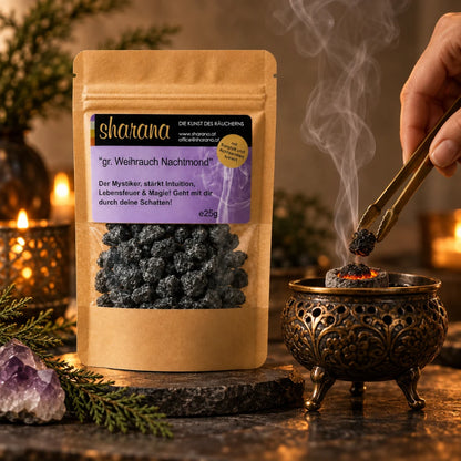 griechischer weihrauch nachfüllpack nachtmond weihrauch magisch & emotional reinigend 25 g griechischer weihrauch nachfüllpack kaufen