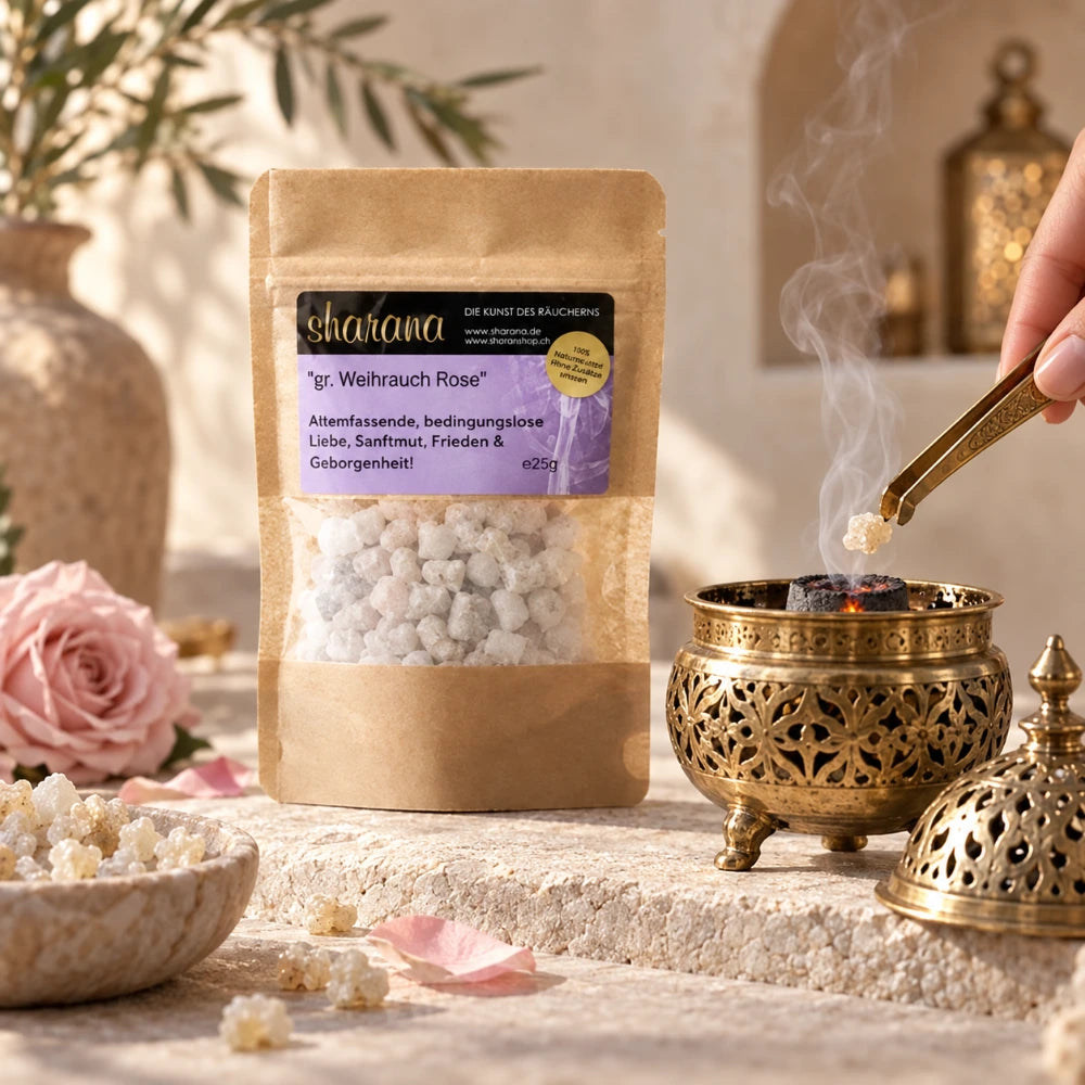 griechischer weihrauch nachfüllpack rose weihrauch herzöffnend, friedvoll 25 g griechischer weihrauch nachfüllpack kaufen
