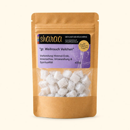 griechischer weihrauch nachfüllpack veilchen weihrauch zart & seelisch öffnend 25 g griechischer weihrauch nachfüllpack kaufen