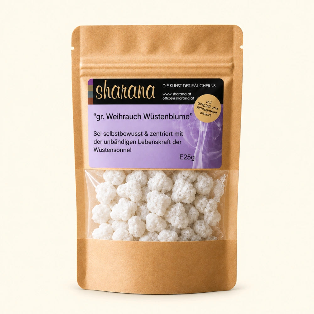 griechischer weihrauch nachfüllpack wüstenblume weihrauch sinnlich & befreiend 25 g griechischer weihrauch nachfüllpack kaufen