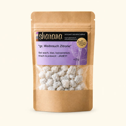 griechischer weihrauch nachfüllpack zitrone weihrauch klärend & konzentrationsfördernd 25 g griechischer weihrauch nachfüllpack kaufen