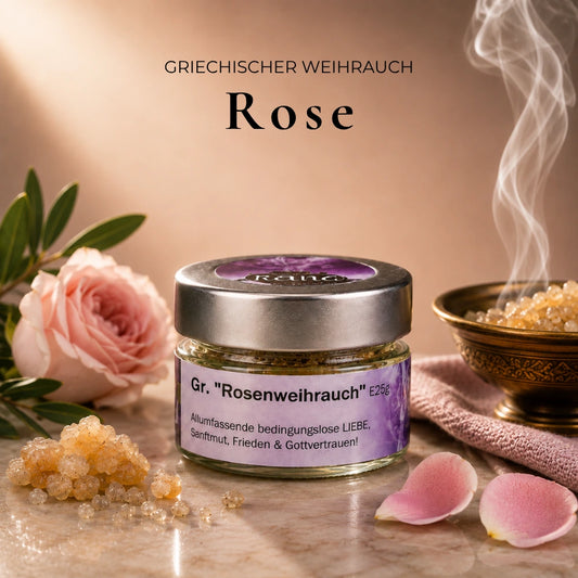 griechischer weihrauch rosenweihrauch friedvoll & voller liebe im glas 25 g griechischer weihrauch kaufen