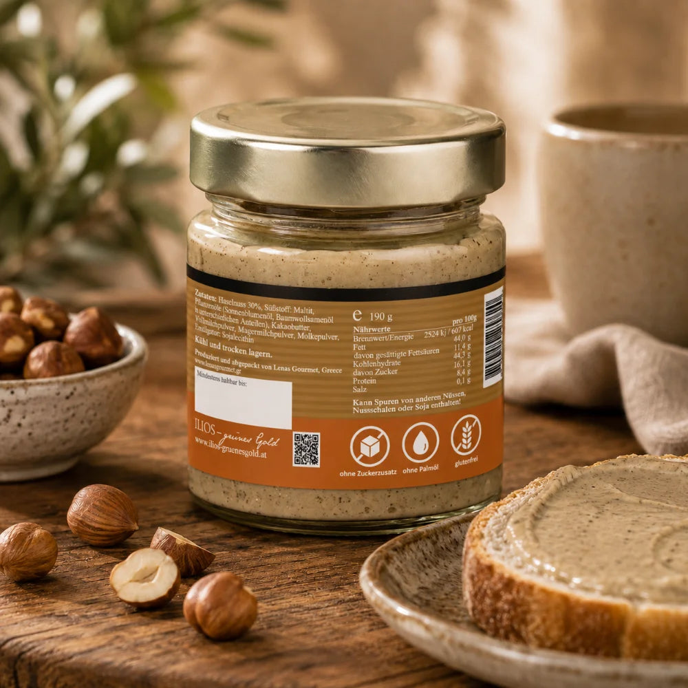 haselnusscreme 190g haselnusscreme im glas 190g kaufen
