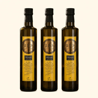ilios extra natives olivenoel 3er paket a 750ml 3x 750ml olivenoel flasche kaufen- olivenoel kaufen