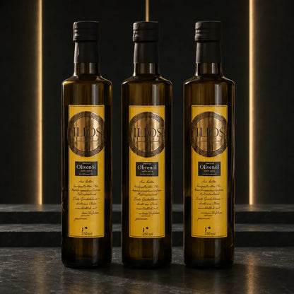ilios extra natives olivenoel 3er paket a 750ml 3x 750ml olivenoel flasche kaufen- olivenoel kaufen