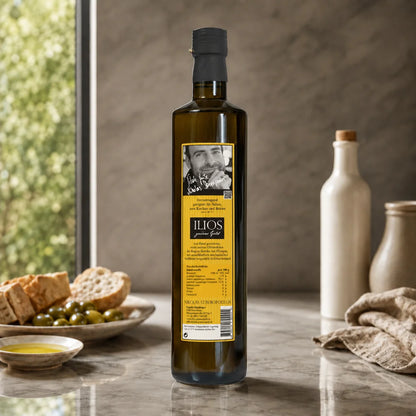 ilios extra natives olivenoel 750ml im glas 750ml olivenoel flasche kaufen- olivenoel kaufen