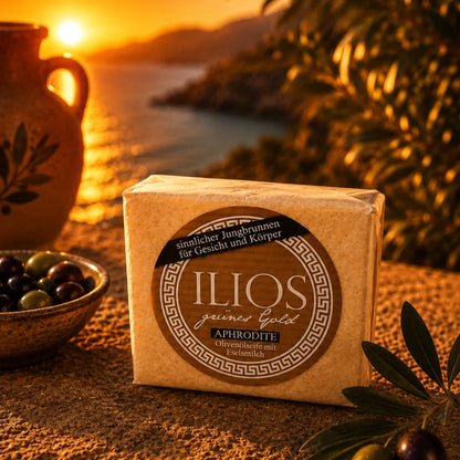 ILIOS Olivenoelseife Aphrodite 120g kaufen Olivenoelseife kaufen