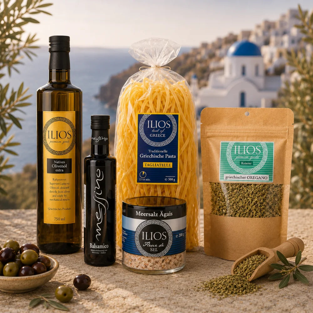 platon_pasta_organo_olivenoel-oregano_fleur-de-sel_balsamico mediterranes geschenkset-probierset
