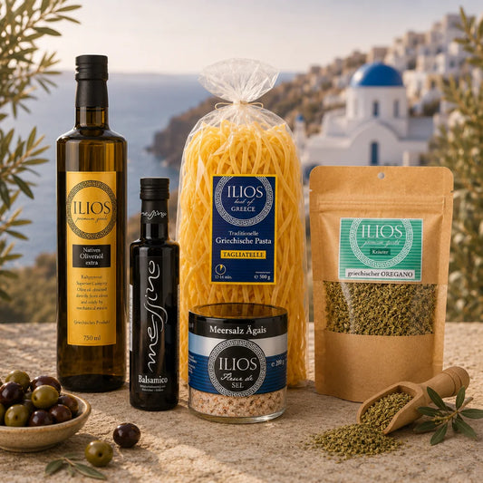 platon_pasta_organo_olivenoel-oregano_fleur-de-sel_balsamico mediterranes geschenkset-probierset