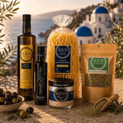 platon_pasta_organo_olivenoel-oregano_fleur-de-sel_balsamico mediterranes geschenkset-probierset