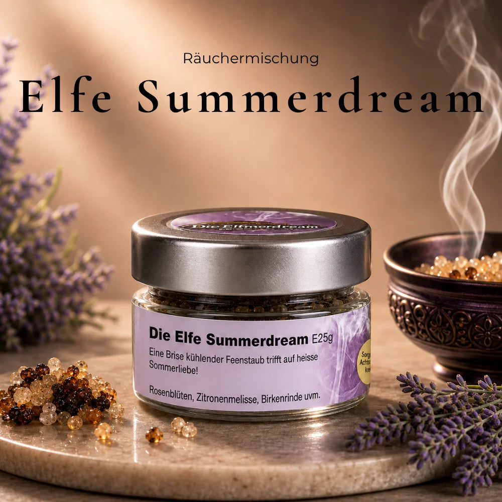 räuchermischung elfe summerdream räuchermischung sommerlich & verspielt im glas 25 g weihrauchmischung kaufen