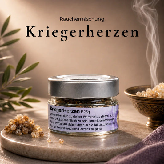 Räuchermischung Kriegerherzen im Glas 20g kaufen