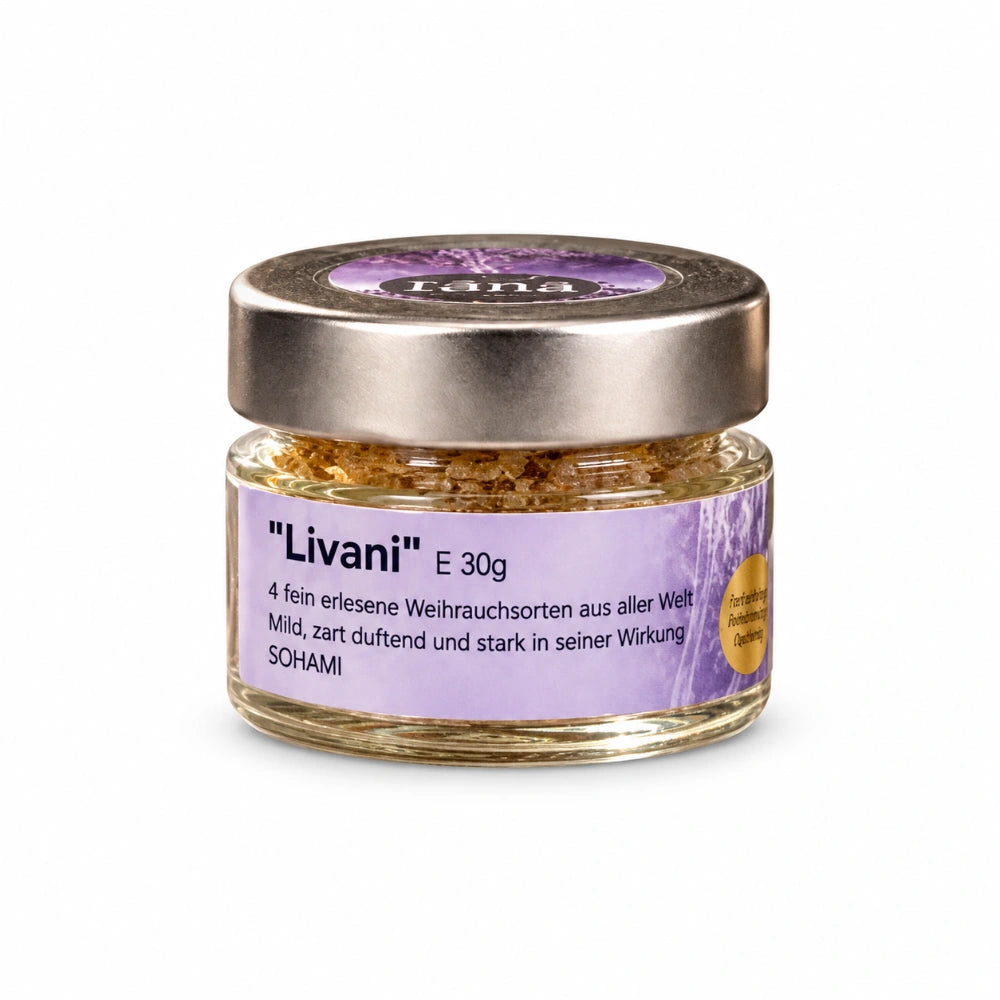 räuchermischung livani räuchermischung mild, rein & vielseitig 30 g im glas weihrauchmischung kaufen