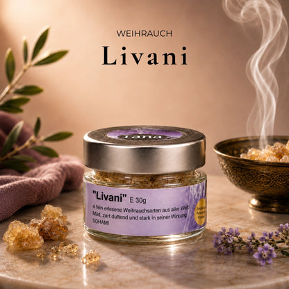räuchermischung livani räuchermischung mild, rein & vielseitig 30 g im glas weihrauchmischung kaufen