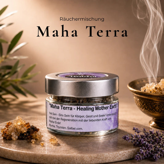 räuchermischung maha terra räuchermischung erdend & heilend 25 g im glas weihrauchmischung kaufen