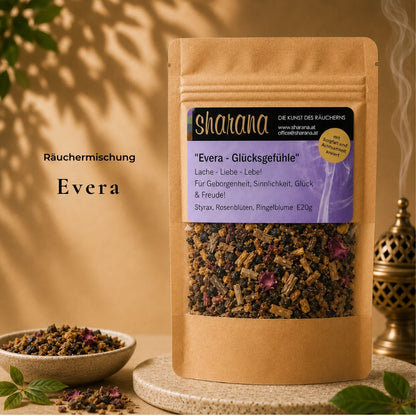 räuchermischung nachfüllpack evera räuchermischung lebensfroh, sinnlich & herzerwärmend 25 g im glas räuchermischung nachfüllpack kaufen