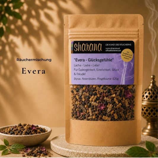räuchermischung nachfüllpack evera räuchermischung lebensfroh, sinnlich & herzerwärmend 25 g im glas räuchermischung nachfüllpack kaufen