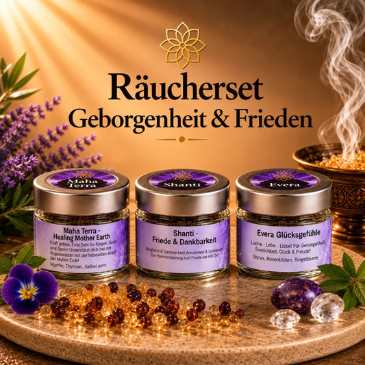 räucherset geborgenheit & frieden im glas 25g im glas räucherset geborgenheit & frieden im glas räucherischungen kaufen