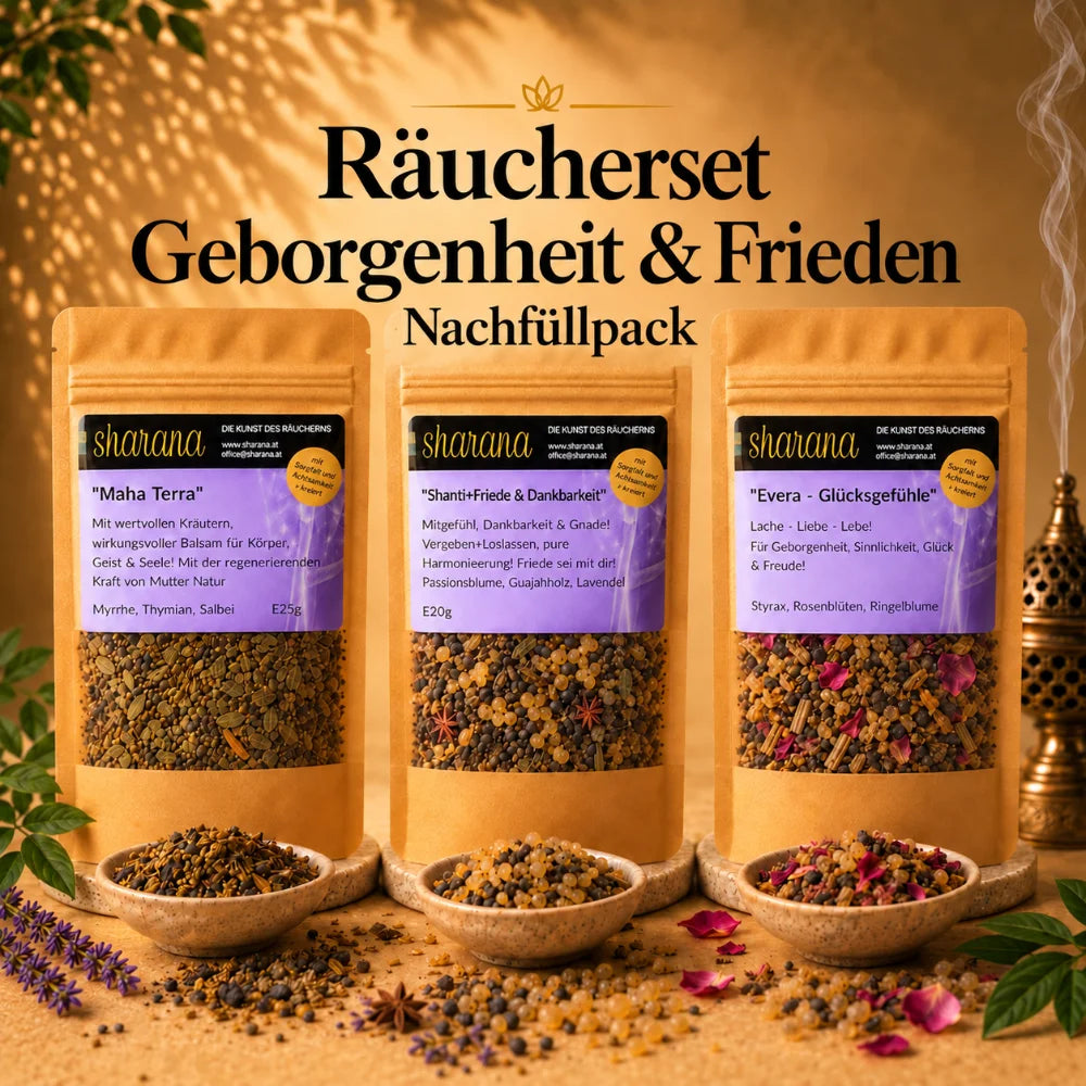 räucherset geborgenheit & frieden im nachfüllpack 25g räucherset geborgenheit & frieden im nachfülpack räucherischungen kaufen