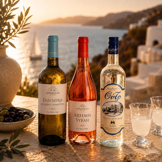 symposium_griechisches wein und ouzo paket-jetzt kaufen